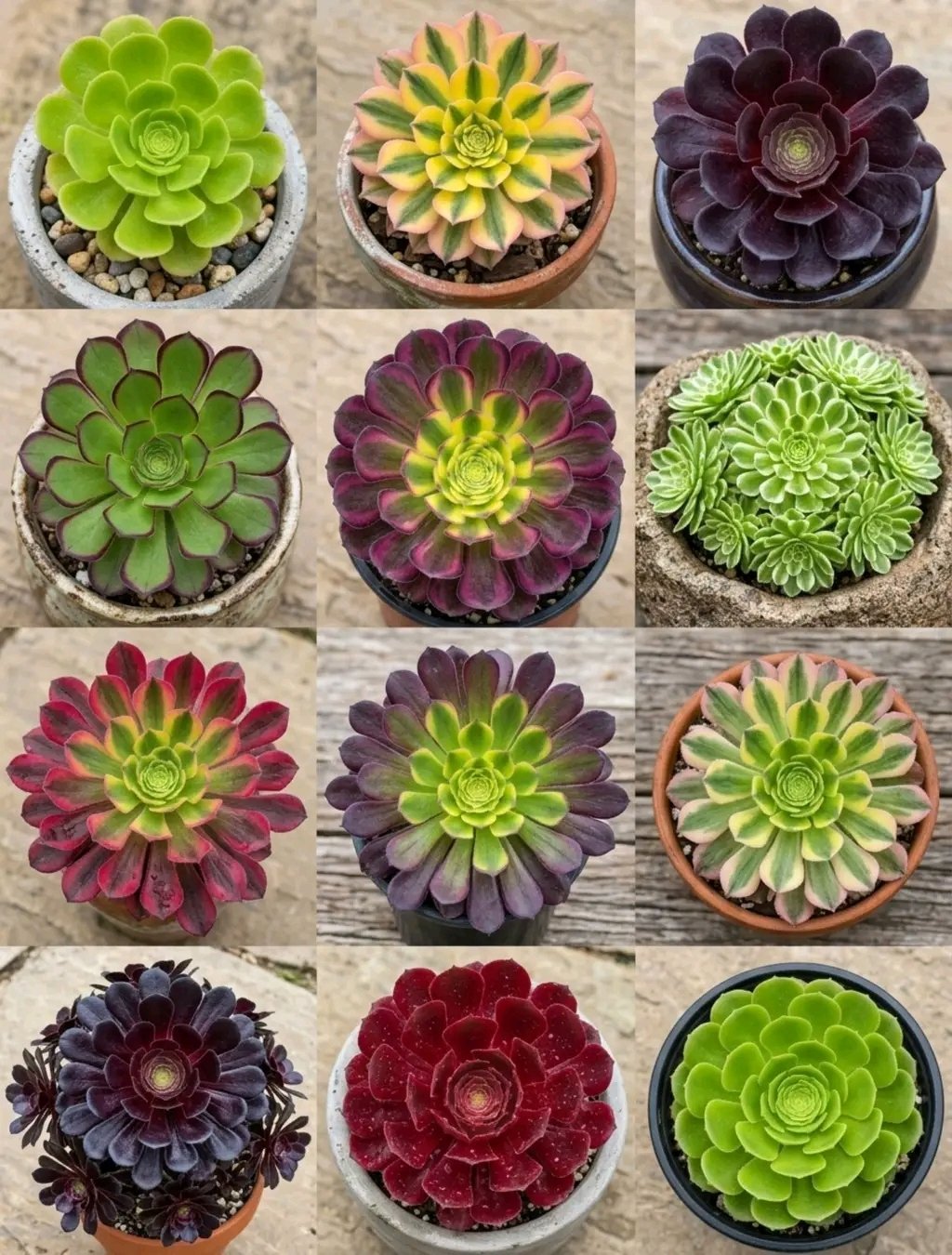 Aeoniums